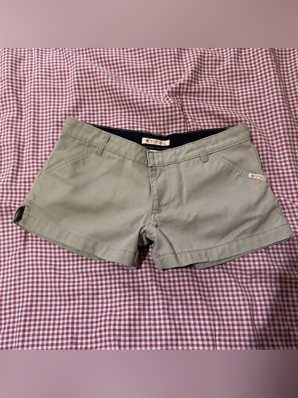 Y2K O'Neill Women's Tan Mini Shorts